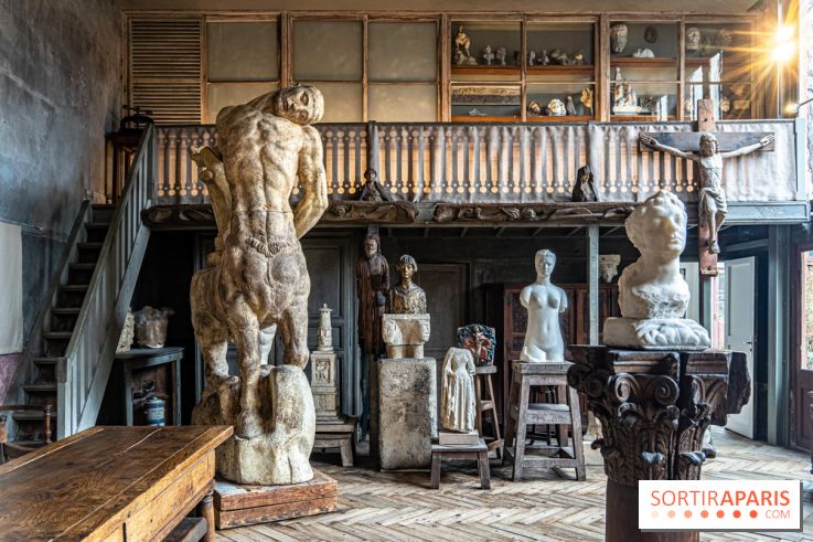 Musée Bourdelle rénové -  atelier de sculpture