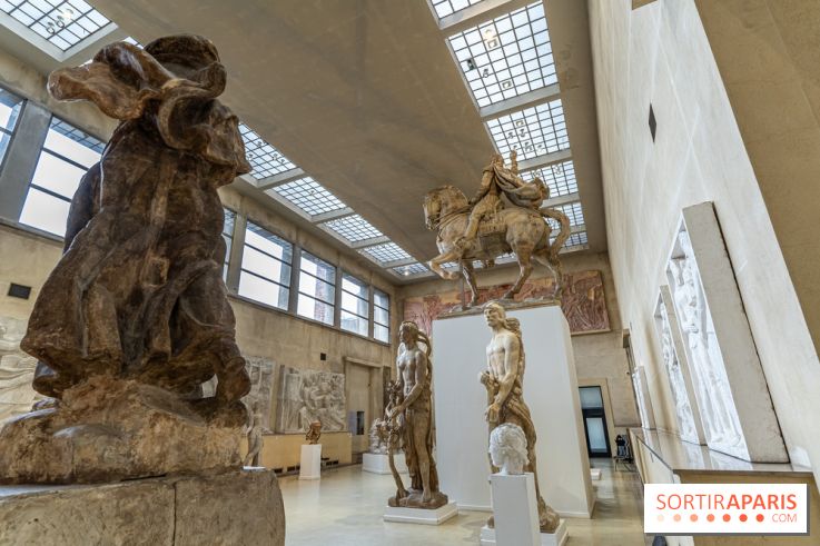 Musée Bourdelle rénové -  salle des plâtres