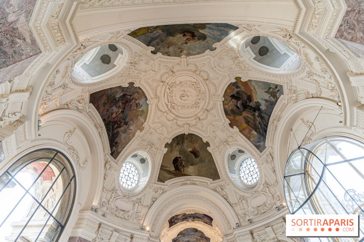 Petit Palais - Collection permanente  -  vestibule d'entrée - fresque - Albert Besnard - La Mystique, La Plastique, La Pensée et La Matière