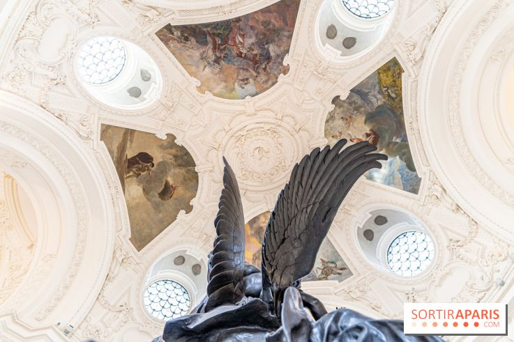 Petit Palais - Collection permanente  -  vestibule d'entrée - fresque - Albert Besnard - La Mystique, La Plastique, La Pensée et La Matière