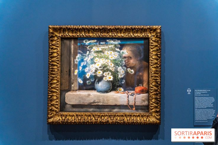 Exposition Pastels, de Millet à Redon au Musée d'Orsay - Jean-François Millet - Le Bouquet de marguerites
