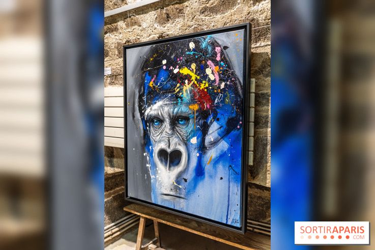 Exposition street-art Sax - Eglise de la Madeleine