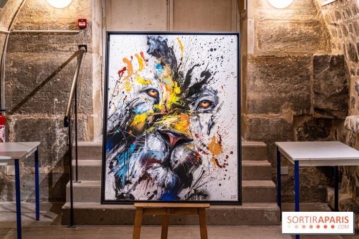 Exposition street-art Sax - Eglise de la Madeleine