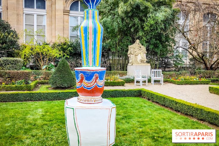Exposition à l'Assemblée nationale : Alexandre Benjamin Navet décore la cour du Palais Bourbon  - IMG20230320095512