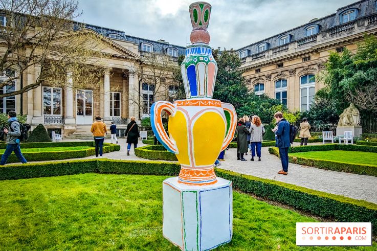 Exposition à l'Assemblée nationale : Alexandre Benjamin Navet décore la cour du Palais Bourbon  - IMG20230320095143