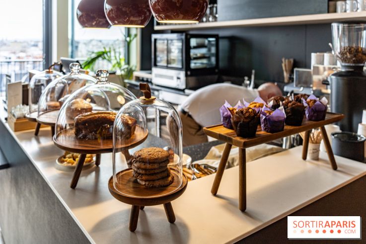 Bar Perché, café littéraire - terrasse du Printemps Haussmann  -  A7C6633 HDR