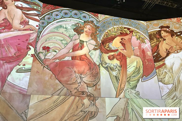 Eternal Mucha, l'incroyable exposition sur l'Art nouveau débarque au Grand Palais Immersif - IMG 1053