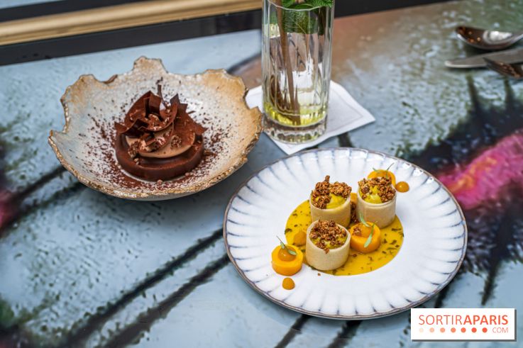 Rivages restaurant du Scribe par Martin Simolka -  desserts