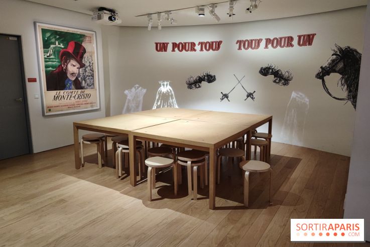 Alexandre Dumas à l'écran : une exposition à la Fondation Jérôme Seydoux - IMG 20230331 153625