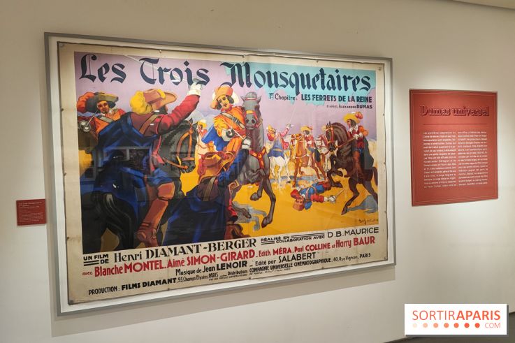 Alexandre Dumas à l'écran : une exposition à la Fondation Jérôme Seydoux - IMG 20230331 154552