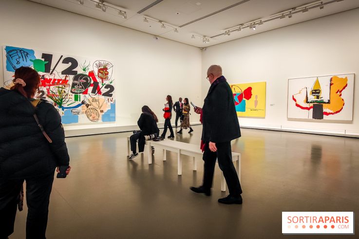 Exposition Basquiat x Warhol à la Fondation Louis Vuitton : voyage dans le New-York des années 1980 - IMG20230404104253