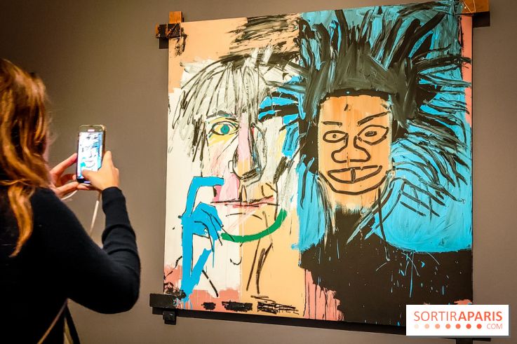 Exposition Basquiat x Warhol à la Fondation Louis Vuitton : voyage dans le New-York des années 1980 - IMG20230404103328