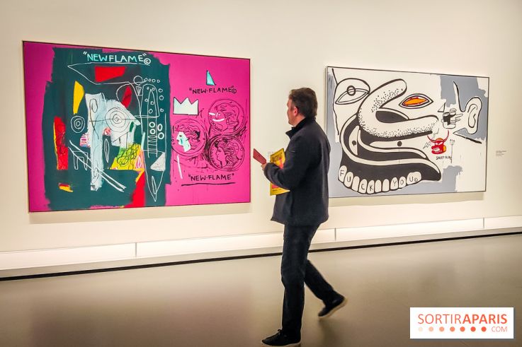 Exposition Basquiat x Warhol à la Fondation Louis Vuitton : voyage dans le New-York des années 1980 - IMG20230404103822