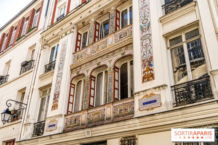 La façade de l’immeuble Anatole Jal pour Pierre-Jules Jollivert - Cité Malesherbes -  A7C9387