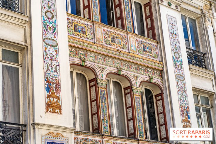 La façade de l’immeuble Anatole Jal pour Pierre-Jules Jollivert - Cité Malesherbes -  A7C9412