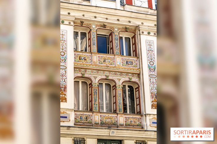 La façade de l’immeuble Anatole Jal pour Pierre-Jules Jollivert - Cité Malesherbes -  A7C9385