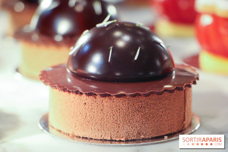 Butterfly Pâtisserie de Matthieu Carlin à l'Hôtel de Crillon - Fleur de Jasmin et Chocolat au Lait (1)