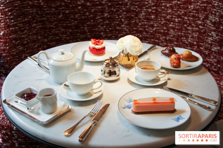 Butterfly Pâtisserie de Matthieu Carlin à l'Hôtel de Crillon - Table du Salon de Thé (1)