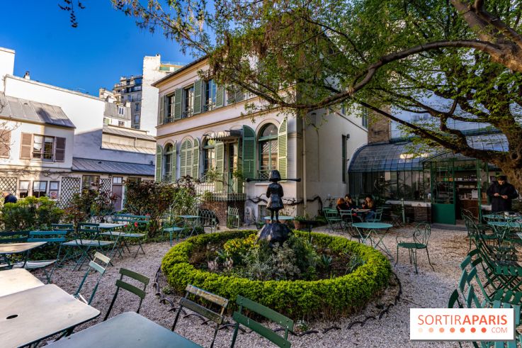 Le café - Salon de thé et terrasse Rose Bakery au Musée de la Vie Romantique  -  A7C9263 HDR