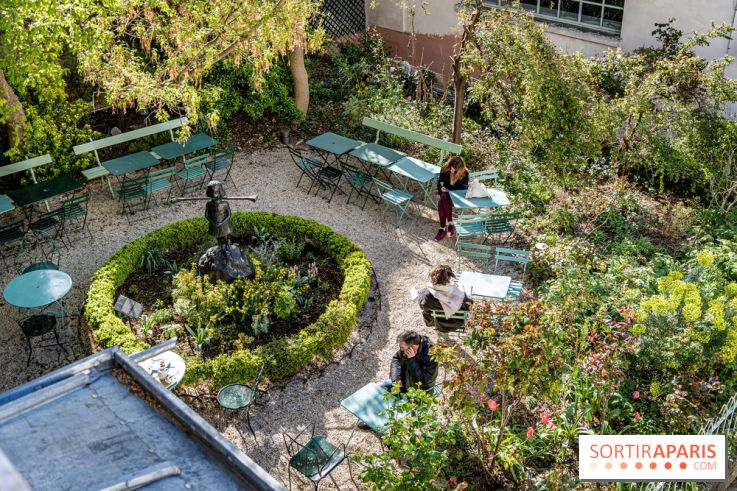 Le café - Salon de thé et terrasse Rose Bakery au Musée de la Vie Romantique  -  A7C9347