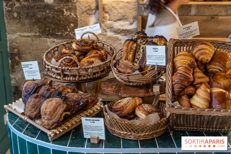 Sain Gravilliers - le nouvelle boulangerie et salon de thé du 3e à Paris - Viennoiseries 