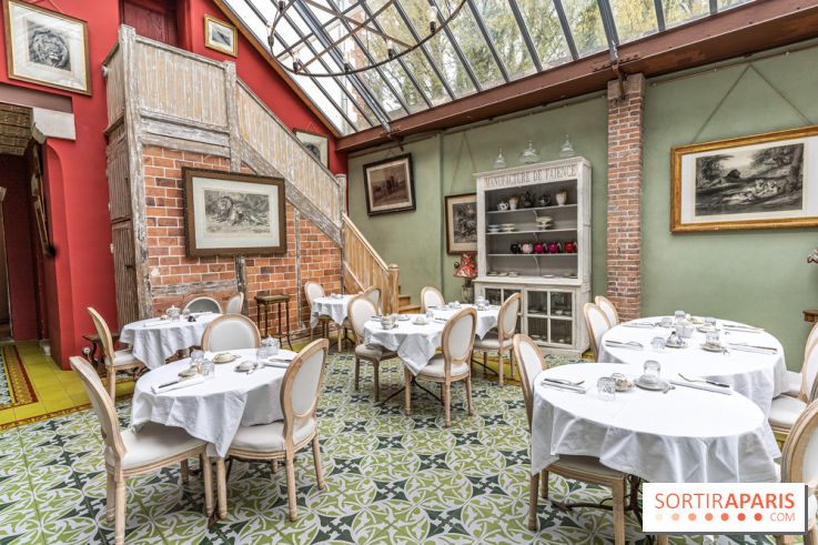 Château et atelier Rosa Bonheur à Thomery - salon de thé