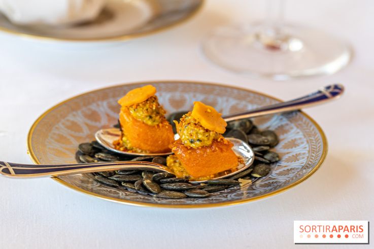 Grand Contrôle, le restaurant étoilé des Airelles Château de Versailles - déjeuner -  A7C9097