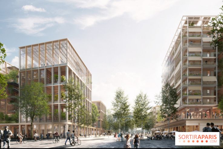 Jeux Olympiques de Paris 2024 : chantier du village des athlètes - MicrosoftTeams image