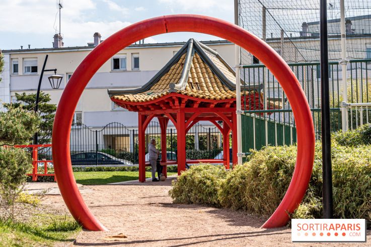 Square Médéric Colombes - jardin japonais 92 -  A7C9981