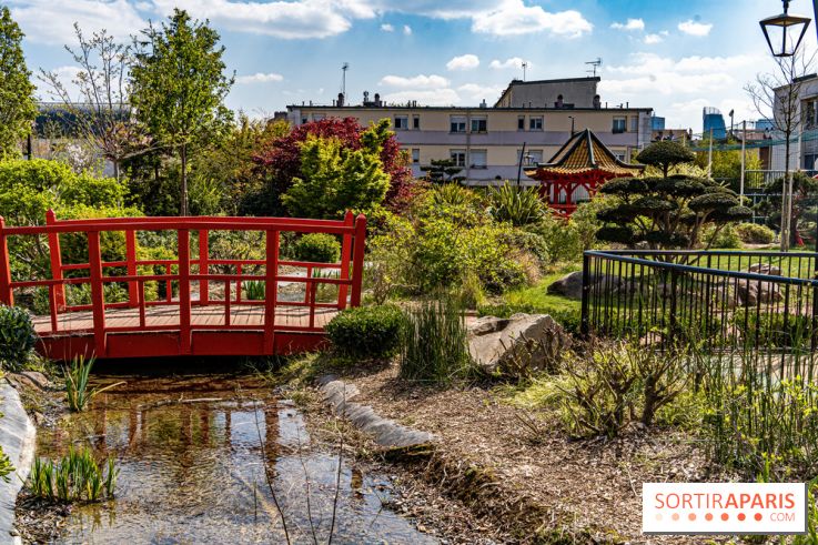 Square Médéric Colombes - jardin japonais 92