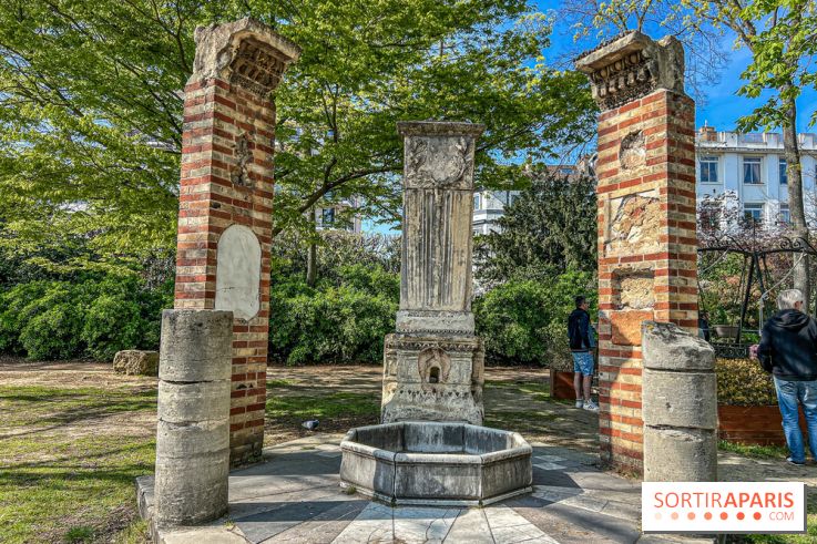 Parc de Bécon à Courbevoie - Pavillon des Indes - Cerisiers en fleurs - IMG 5103