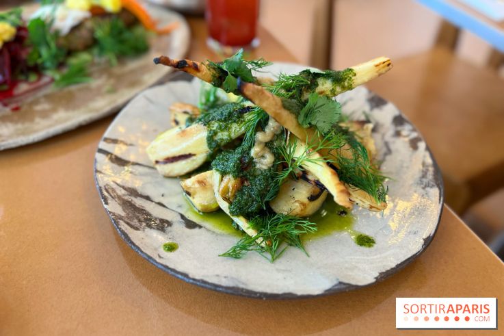 Jolia - Panais confits et grillés