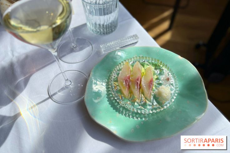 Alice Arnoux au Perchoir Ménilmontant - Sashimi de mulet