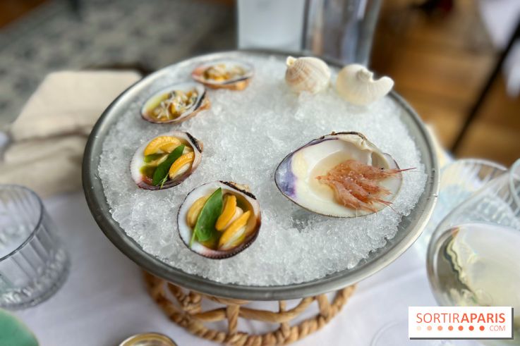 Alice Arnoux au Perchoir Ménilmontant - Fruits de mer