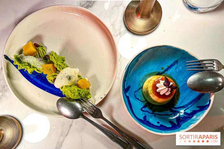 La Chambre Bleue, le restaurant gastronomique de la Maison Delano à Paris - image00017