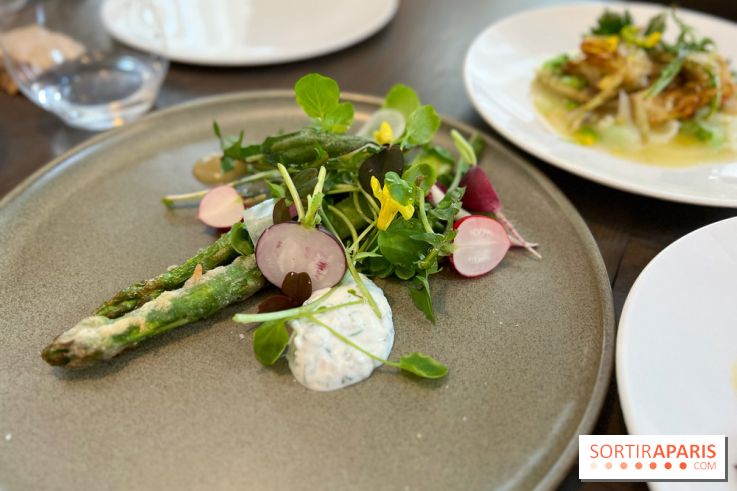 Cèna - Asperge en tempura