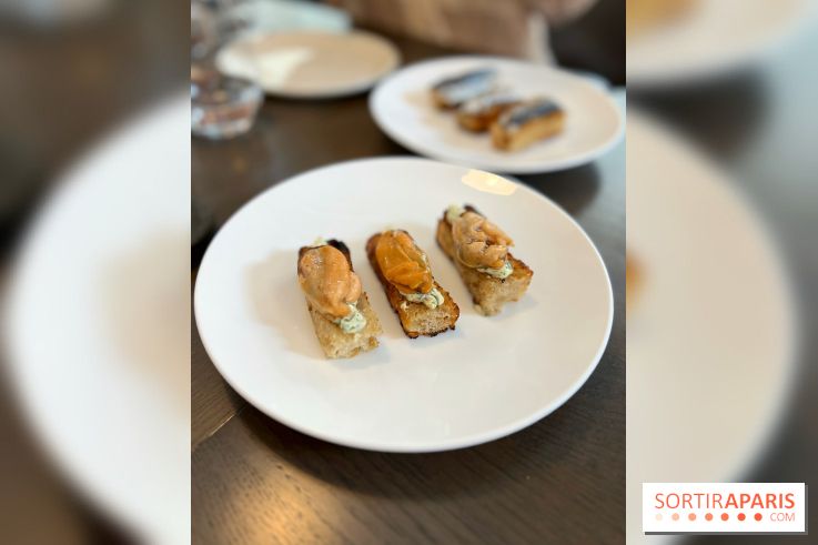 Cèna - Moules et pain grillé