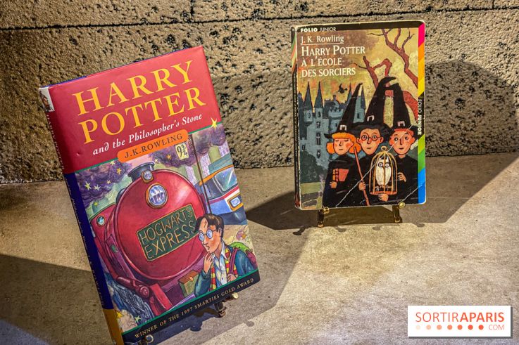 Harry Potter l'exposition livres