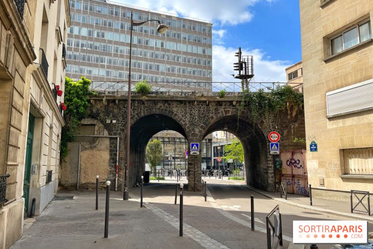 Balade sur la Petite Ceinture du 19e