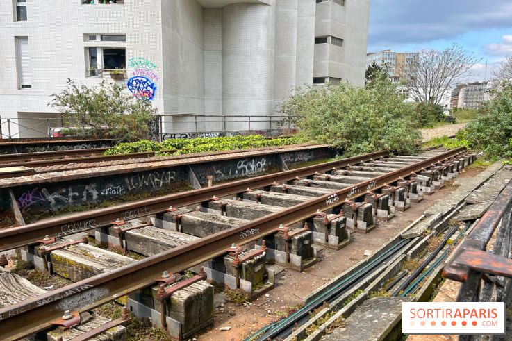 Balade sur la Petite Ceinture du 19e