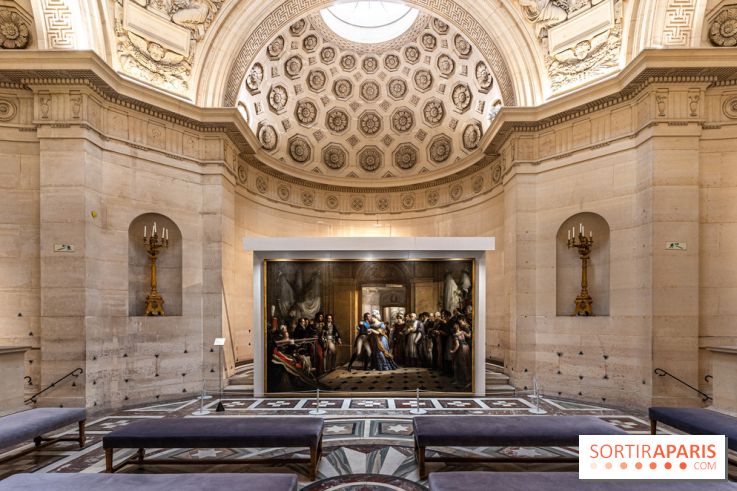 Exposition à La Chapelle Expiatoire : Le seul homme de la famille, la duchesse et le duc d'Angoulême -  A7C1076