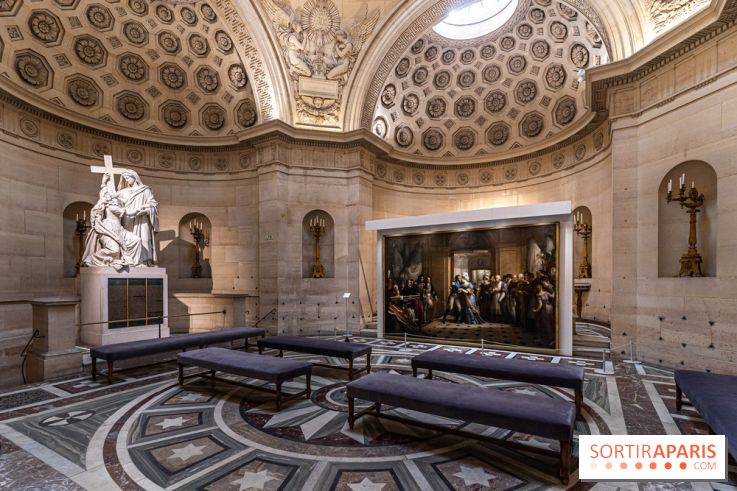 Exposition à La Chapelle Expiatoire : Le seul homme de la famille, la duchesse et le duc d'Angoulême -  A7C1086