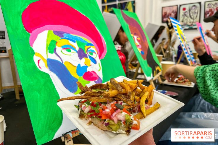Brunch & paint, l'insolite brunch créatif de la Galerie Wawi - 755AA782 EF4B 4B38 A747 80C563DF8826