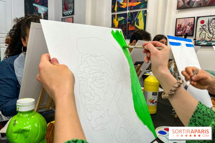 Brunch & paint, l'insolite brunch créatif de la Galerie Wawi - 29C468F0 EBD6 44BE AFA5 14B5E378DB2D