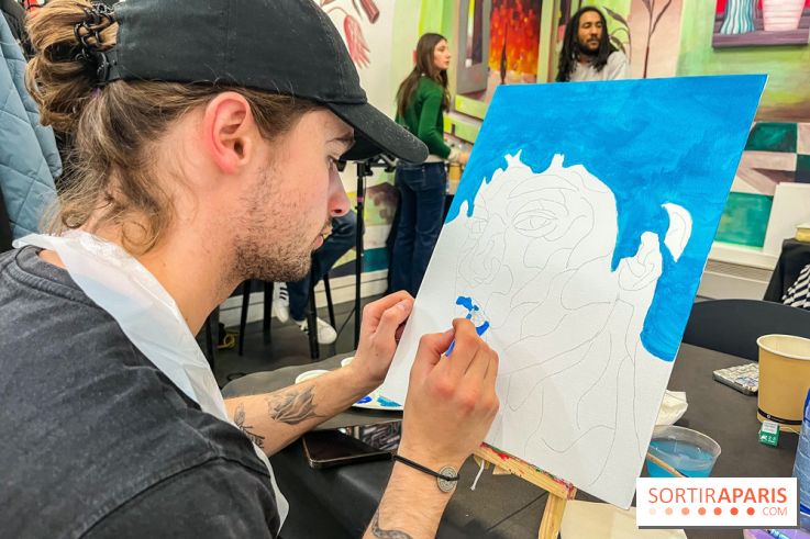 Brunch & paint, l'insolite brunch créatif de la Galerie Wawi - 984D094E FA02 4785 9302 26DB38E22385