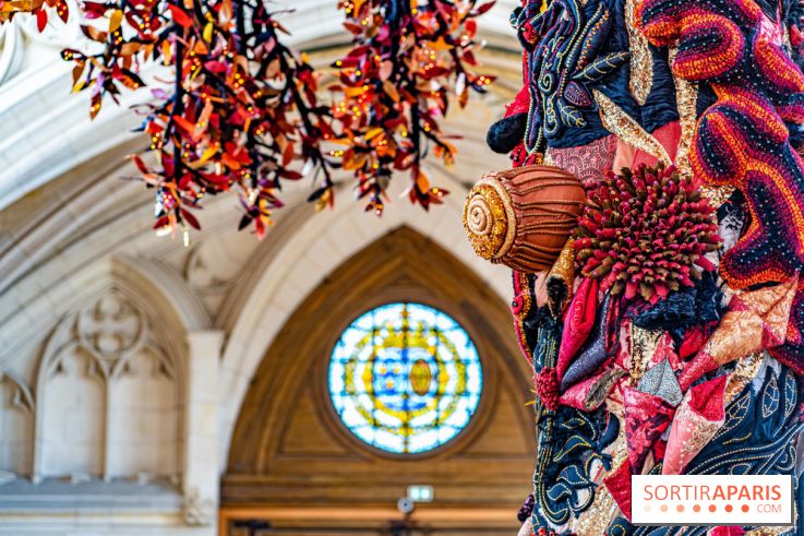 Arbre de vie de Joana Vasconcelos au Château de Vincennes