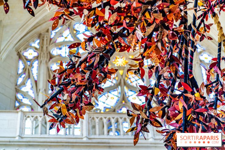 Arbre de vie de Joana Vasconcelos au Château de Vincennes