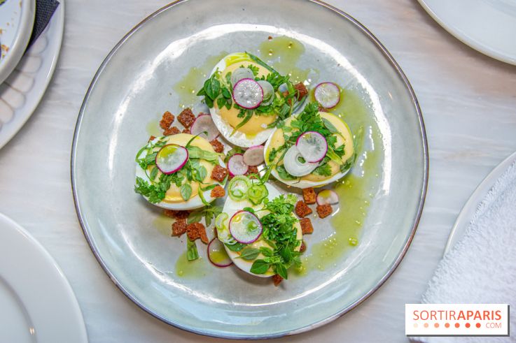 Welli'Wednesday Café de Luce Amandine Chaignot oeufs mayonnaise