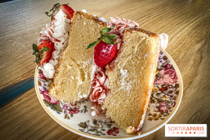 King's Afternoon Tea High Societhé tea time victoria sponge cake