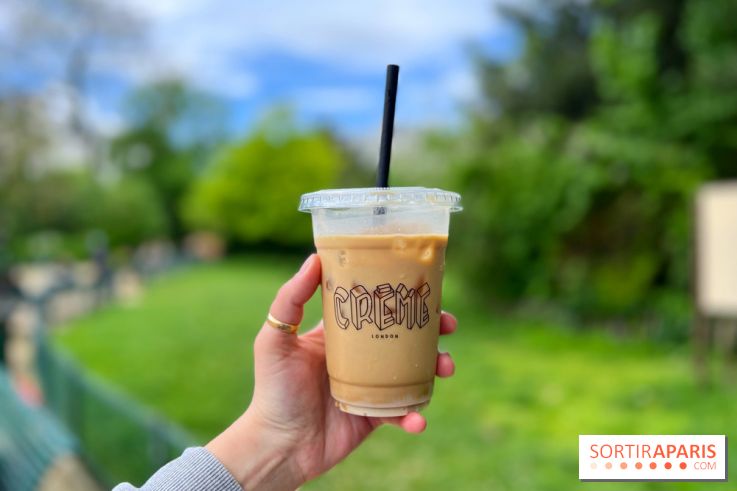 Crème - Iced Banana toast Latte